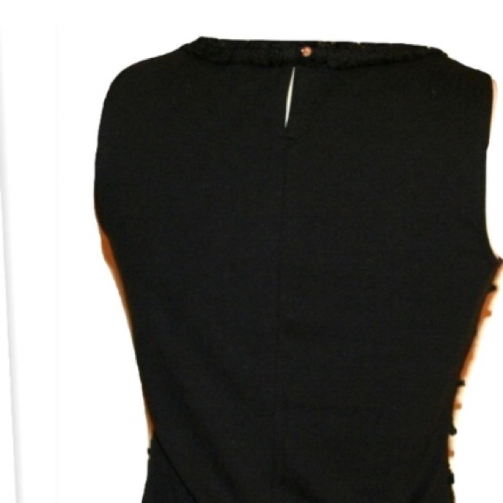 🎉HP🎉NWT J.Crew fringe shell in tweed and lace - Picture 3 of 6